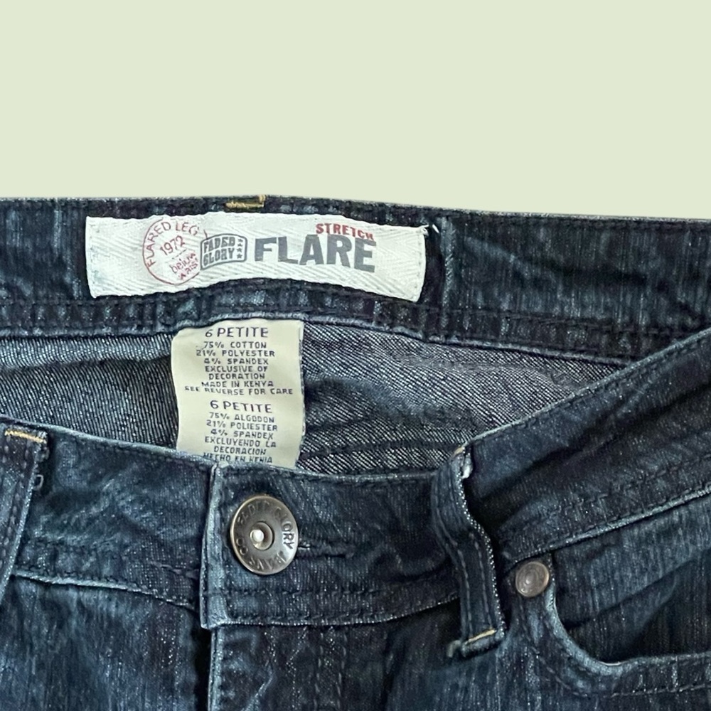 Faded Glory Flare Jeans - Picture 3 of 3